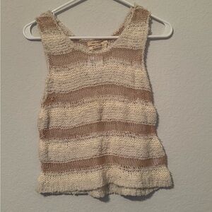 Urban Outfitters Striped Knit Sleeveless Top